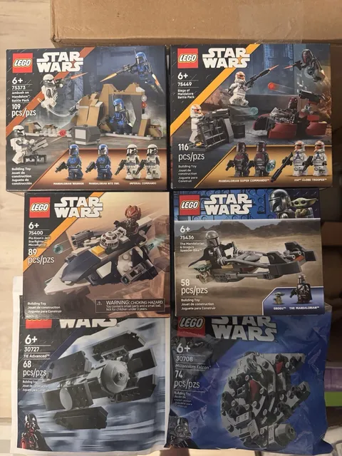 LEGO Star Wars Lot | 75373 75400 75436 75449 30708 30727