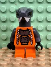 Lego Ninjago Chokun Minifigure 9450 9591 Authentic *READ CRACKS 2012 Rise Snakes