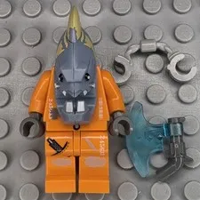 Lego Space Minifigure SP113 Space Police 3 Alien Jawson