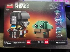 LEGO Star Wars BrickHeadz 75317 -The Mandalorian & the Child -NEW Sealed