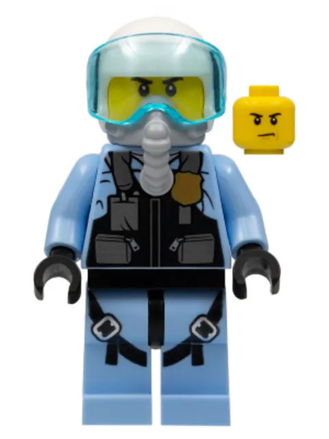 LEGO: Sky Police Jet Pilot (cty0980)