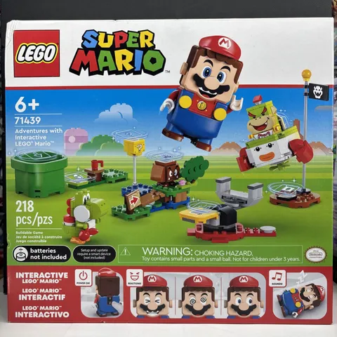 LEGO Super Mario: Adventures with Interactive Lego Mario (71439) NEW IN BOX 6+