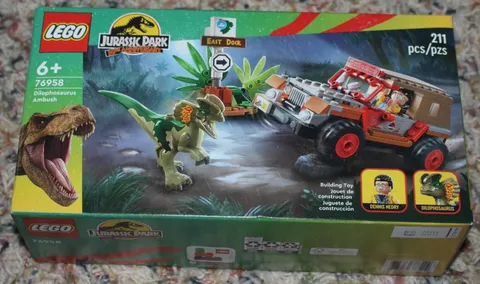 Lego Jurassic Park 30th Dilophosaurus Ambush 76958. New in sealed box. 211 pcs.