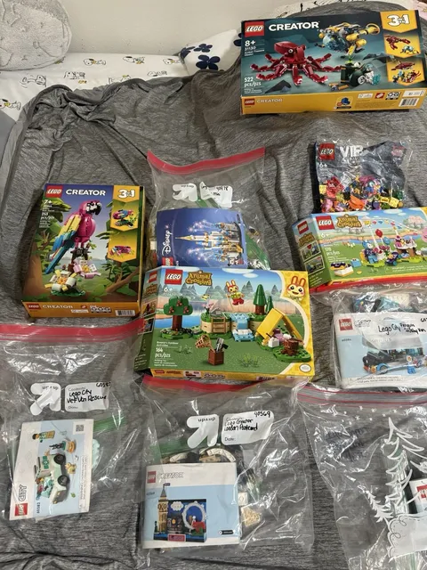 HUGE LEGO Set Lot!! Complete and partially complete sets - READ DESCRIPTION