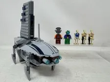 LEGO 8036 Star Wars: Separatist Shuttle Complete W/ Minifigs Nute Gunray