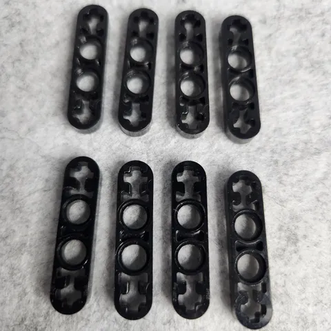 LEGO 32449 Technic Liftarm Thin 1 x 4 Axle Holes Black x8 Genuine