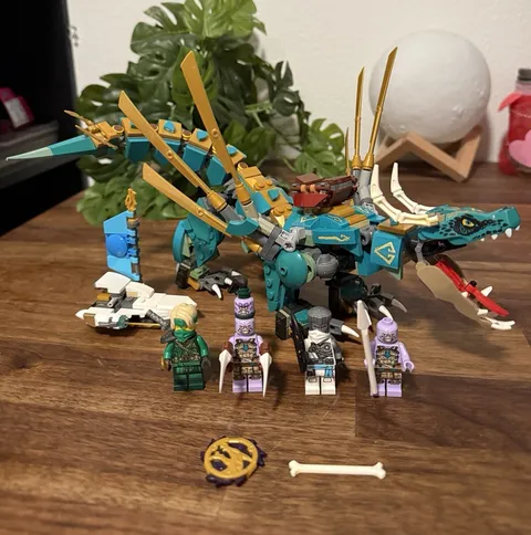 LEGO NINJAGO 71746 Jungle Dragon The Island Complete Set w/ Minifigures