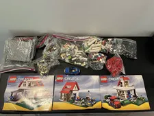 Lego 5771 Hillside House Creator Building Set 99% Complete