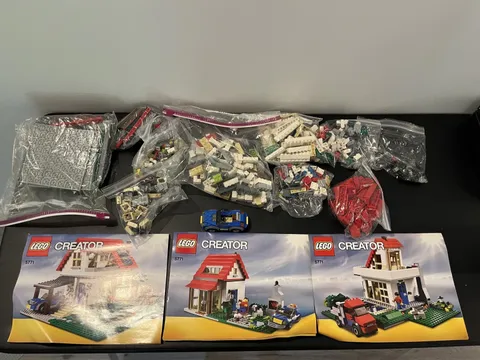 Lego 5771 Hillside House Creator Building Set 99% Complete