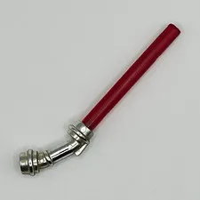 LEGO Star Wars Count Dooku Chrome Curved Lightsaber Hilt x156 Trans Red Blade