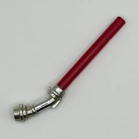LEGO Star Wars Count Dooku Chrome Curved Lightsaber Hilt x156 Trans Red Blade