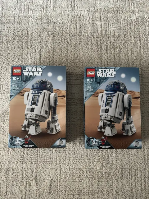 LEGO Star Wars R2-D2 Buildable Toy Droid 75379 (X2)