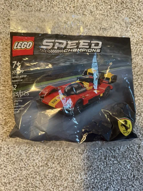 LEGO Speed Champions Ferrari 499P Hypercar 30709 Polybag Set 62 pcs