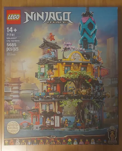 LEGO NINJAGO: NINJAGO City Gardens (71741) NEW, SEALED, RETIRED