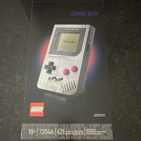 LEGO Nintendo Game Boy 72046 Building Set 421pcs Age 18+ Box