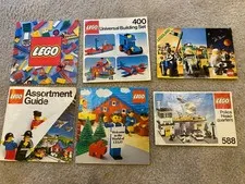 Lot Of LEGO Vintage Instruction Booklets / Catalogs