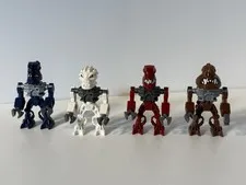 LEGO Bionicle Mini Figures Lot of 4
