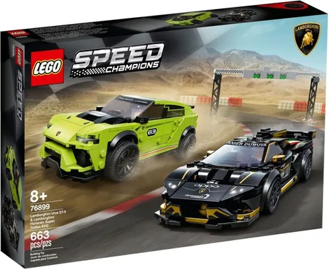 LEGO Speed Champions 76899 Lamborghini Urus ST-X & Huracán EVO Set