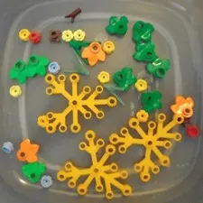 Assortment of New LEGO Plant Limbs, Stems, Leaves and Flowers