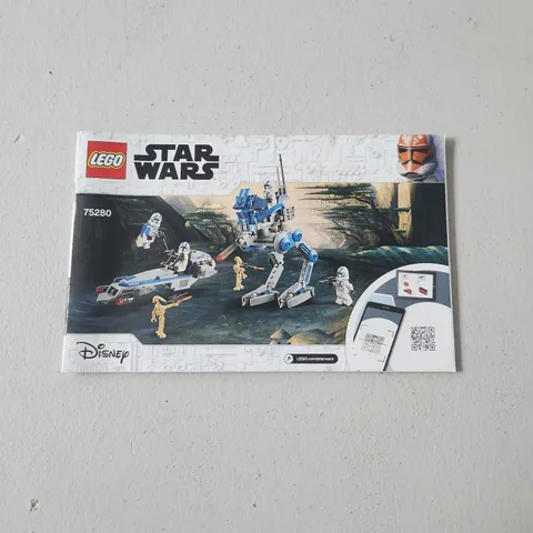 LEGO STAR WARS 75280 501st Legion Clone Troopers Instruction Manual Only