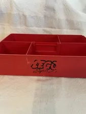 Vintage Lego Sorter Tray Stackable Red Handle Read Description Flaws