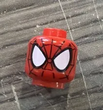 LEGO 3626pb0786 Red Spider-Man Replacement Head