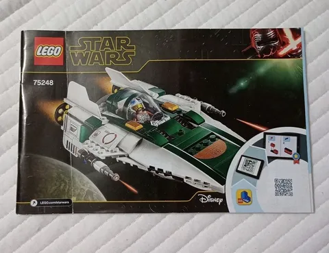 Lego Star Wars 75248 Resistance A Wing Starfighter Instruction/Manual ONLY