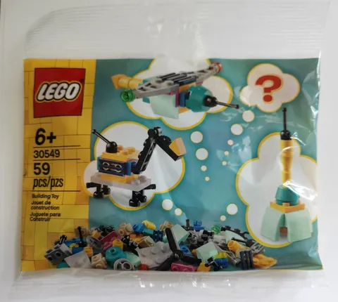 Lego 30549 Build Your Own Vehicles Make It Yours Polybag New Sealed Retired