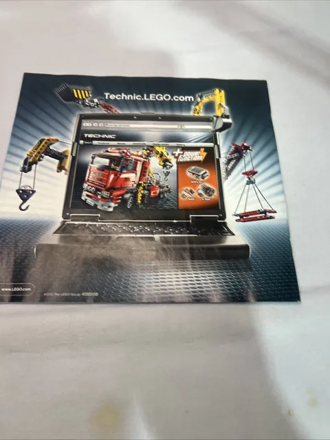 #8048 Lego Technic Instruction Booklet (1 Book Only). M5