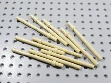 LEGO Lot of 10 Tan 6L Staffs Weapon Minifig BJ