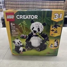 LEGO CREATOR: Wild Animals: Panda Family 3 In 1 (31165) Sealed