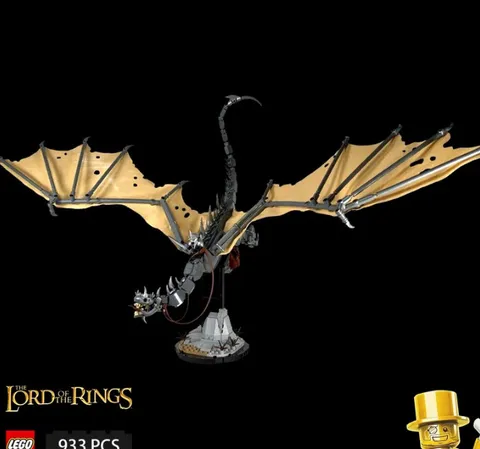 LEGO MOC The Lord of the Rings - Ringwraith, Spectral Horse, Fallen Beast