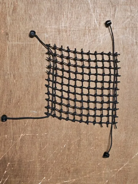 LEGO Black Net Netting String 10x10 Part 71155 Black CITY Accessory Zoo Rope