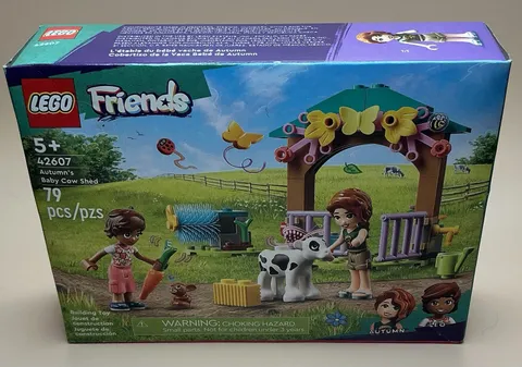 LEGO FRIENDS: Autumn's Baby Cow Shed (42607), 79 Pieces - NEW