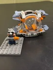 Escape Pod + Rocket Minifigure - 76102 Thor's Weapon Quest *missing pieces As Is