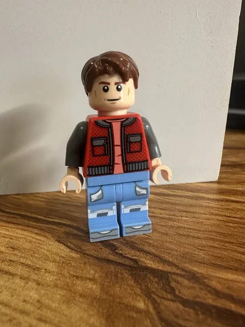 Lego Back to the Future Marty Mcfly Minifigure Lego Minifigure