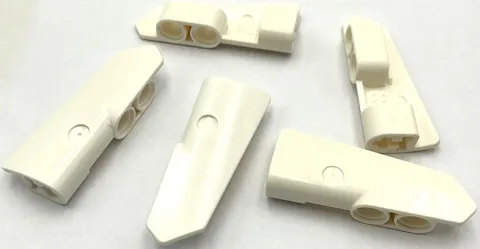 Lego 5 New White Technic Panels Fairing #22 Very Small Smooth Side A Pieces