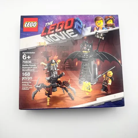 LEGO Movie Model 70836 Battle Ready Batman Metalbeard 168 Pieces New Sealed