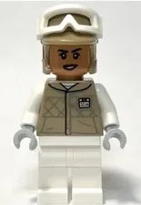 LEGO Star Wars Hoth Rebel Trooper Female Minifigure sw1185 NEW AT-ST 75322