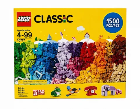 LEGO Classic Bricks Bricks Bricks 10717 Building Set 1500pcs Age 4-99 NIB