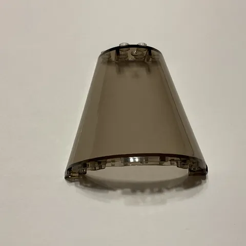 LEGO Cone Half 8 x 4 x 6 47543 Trans-Brown 1989 Batwing 76161