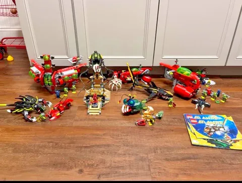Lego Atlantis Sets 8077, 7978, 8079, 8058, 8061, 8075, 8060, and 8059
