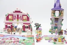 Lego Lot of 3 Sets 41039 - 41054 (Disney Rapunzel) - 41187  Complete