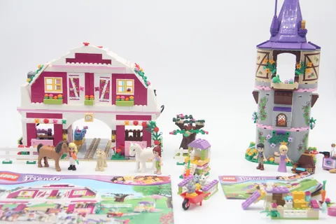 Lego Lot of 3 Sets 41039 - 41054 (Disney Rapunzel) - 41187  Complete