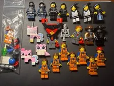 The LEGO Movie Minifigure Lot Emmet Wyldstyle Lord Business Unikitty And More