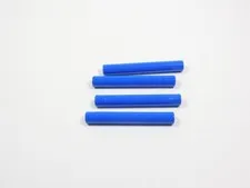 LEGO Lot of 4 Blue 3L Staffs Wands Weapon Minifig S4