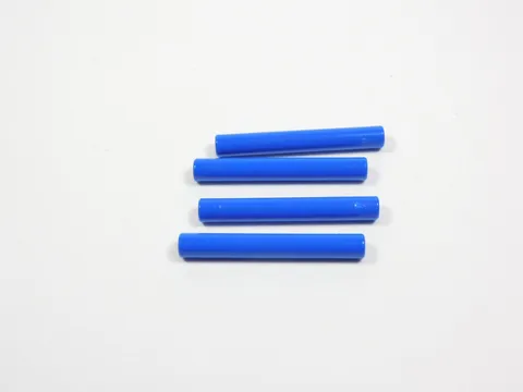 LEGO Lot of 4 Blue 3L Staffs Wands Weapon Minifig S4
