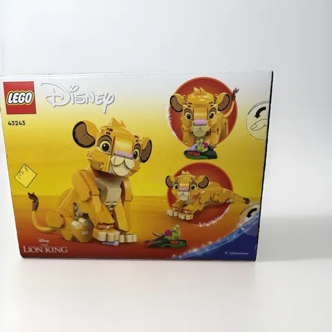 LEGO Disney Simba The Lion King Cub 43243 Building Set 222 Pieces Complete
