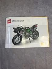 Lego Technic 42170 Kawasaki Ninja H2r Motorcycle Building Set Manual ONLY
