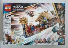 LEGO Marvel Super Heroes 76208 The Goat Boat Thor Retired Set New In Sealed Box